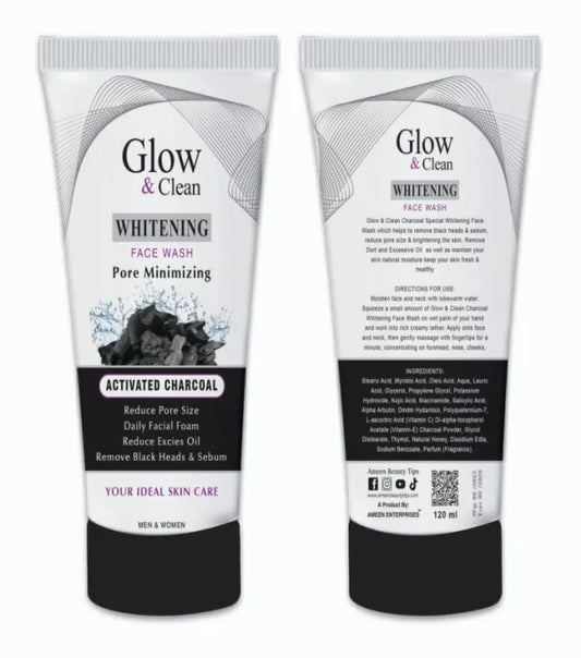 Glow and Clean Charcol Face wash